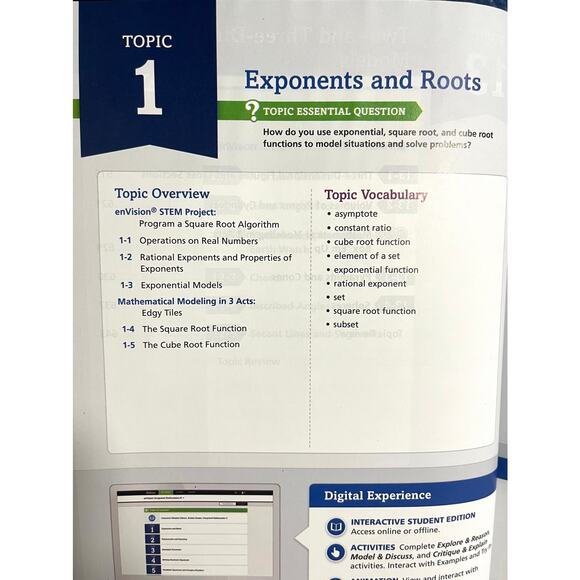 Envision Integrated Mathematics II by Pearson - Picture 6 of 8